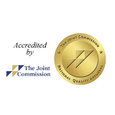 Accredited by the joint commission logo